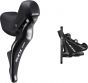 Shimano 105 ST-R7025 Hydraulic Disc STI Lever And Flat Mount Caliper Set