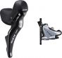 Shimano 105 ST-R7025 Hydraulic Disc STI Lever And Flat Mount Caliper Set