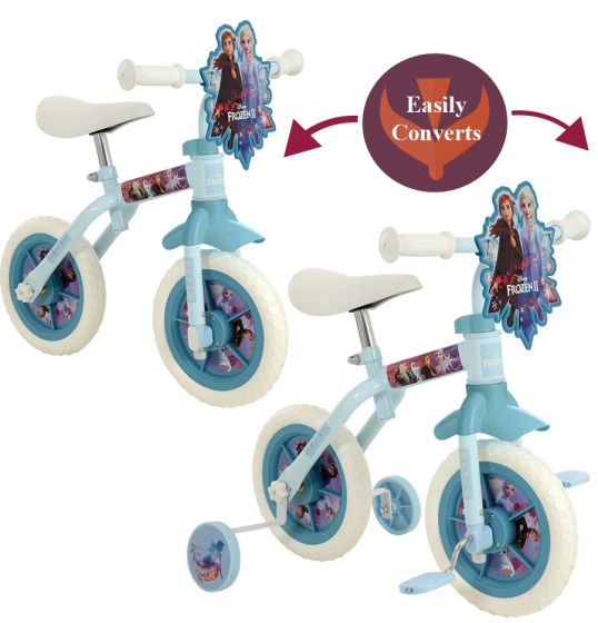 Frozen 2 2-in-1 10-Inch Kids Bike