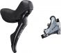 Shimano 105 ST-R7020 Hydraulic Disc STI Lever And Flat Mount Caliper Set