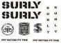Surly Overspray Decal Set