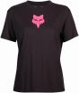 Fox Fox Head Basic Womens Short Sleeve T-Shirt