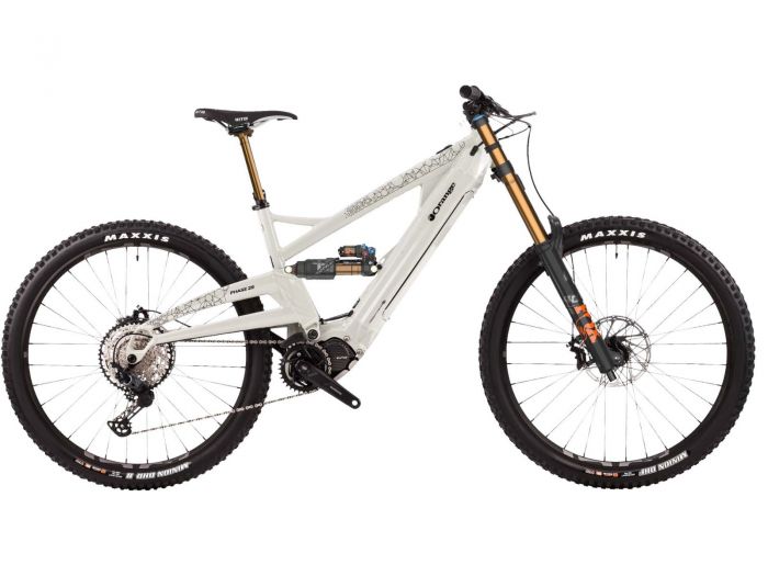 Orange Phase Factory Fox 40 Limited Edition Electric Bike