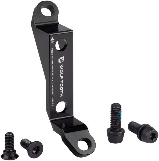 Wolf Tooth Post To Flat Mount Brake Adaptor