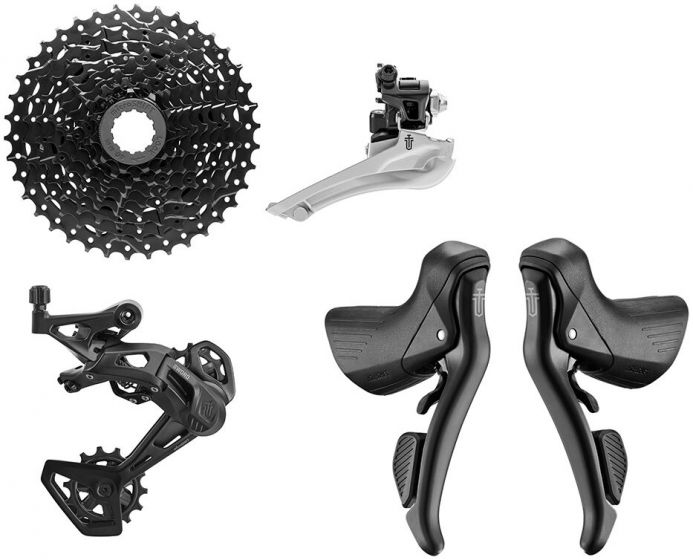 MicroSHIFT Sword Black Double 9-Speed Groupset