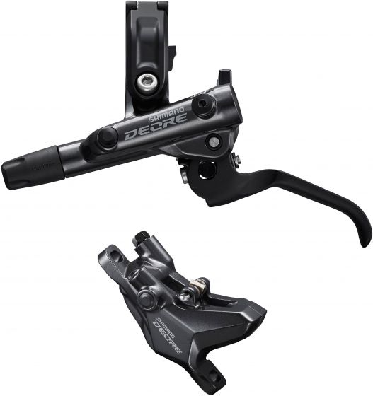 Shimano Deore BR-M6100 / BL-M6100 Brake Lever And Post Mount Calliper Set