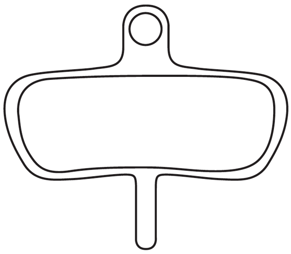RWD R014 Avid Code 5 & 7 2008-10 Sintered Disc Brake Pads