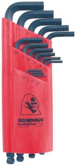 Bondhus Ball 15 Piece Hex Key Set
