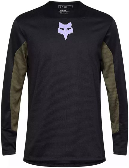 Fox Youth Defend Park Kids Long Sleeve Jersey