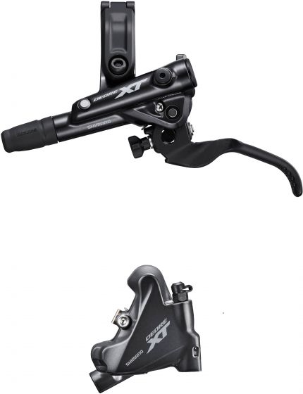 Shimano BR-M8110 / BL-M8100 XT Brake Lever And Flat Mount Calliper Set