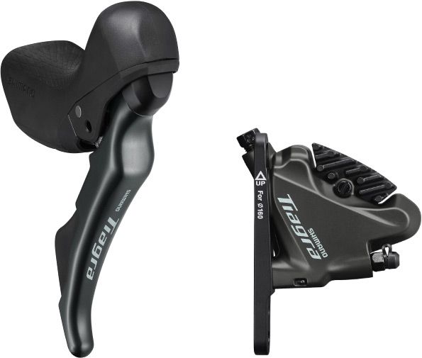 Shimano Tiagra ST-4720 STI Lever With BR-4770 Flat Mount Caliper
