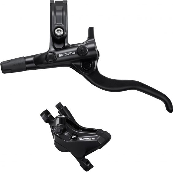 Shimano Deore BR-MT420 / BL-M4100 Brake Lever And Post Mount Calliper Set