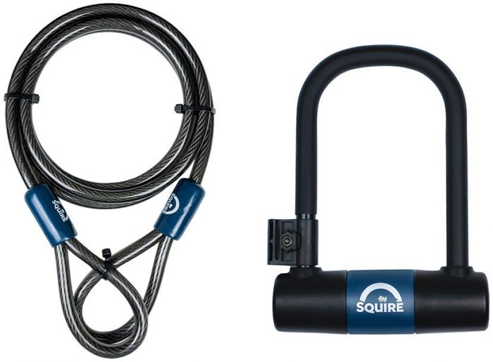 Squire Matterhorn Compact D-Lock And Cable
