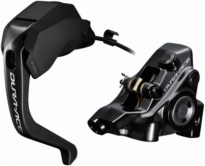 Shimano Dura-Ace ST-R9180 Di2 Hydraulic STI Lever With BR-R9270 Flat Mount Caliper