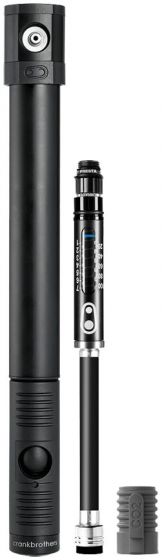 Crank Brothers Klic HV Mini Pump with Gauge & CO2