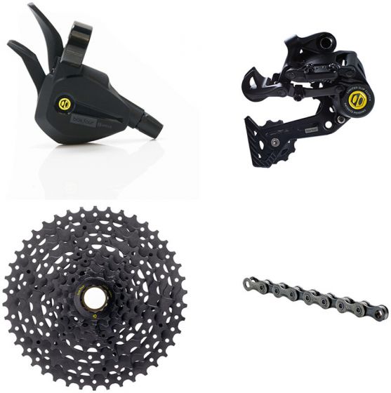 Box Four Wide Single-Shift 8-Speed E-Bike Groupset