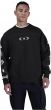 Fox Image Cosmo Oversized Fleece Crew Sweatshirt