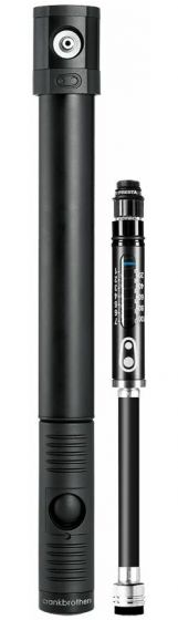 Crank Brothers Klic HV Mini Pump with Gauge