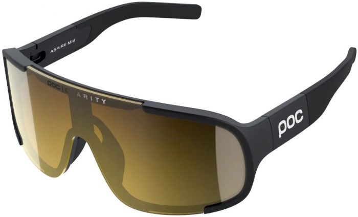 POC Aspire Mid Sunglasses-Clarity Road Gold-Uranium Black