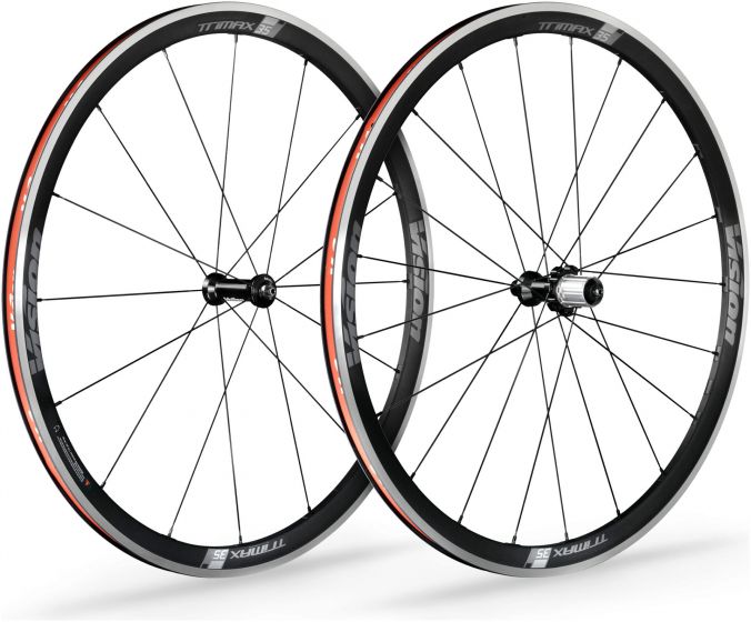 Vision TriMax 35 Silver Surface 700c Wheelset