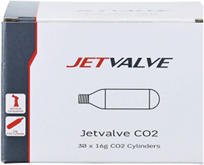 Weldtite Wedtite Jetvalve 16G CO2 Cartridge (Pack of 30)