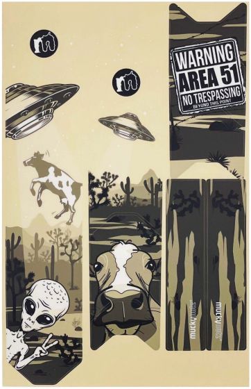 MuckyNutz Frame Decal