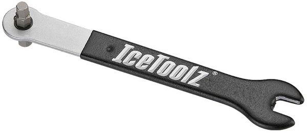 IceToolz Pedal Wrench 15mm + 8/10mm Hex Wrenches (34H2)
