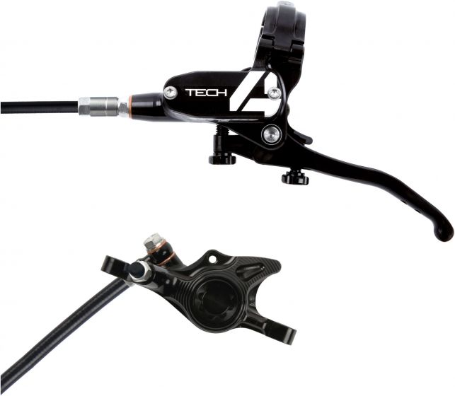 Hope Tech 4 X2 Disc Brake Set With Black Hose