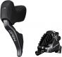 Shimano GRX ST-RX825 Di2 STI Lever With BR-RX820 Flat Mount Caliper