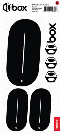 Box Two Number Sticker Kit