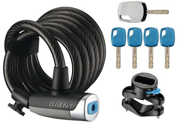Giant Surelock Flex Key 15 Coil Lock