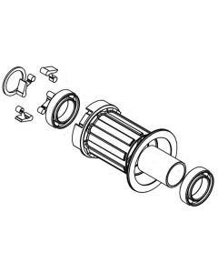 Hope Pro 4 Freehub Assembly 11 Speed Aluminium