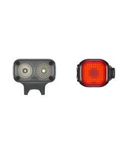 Knog Blinder Road 400 & Blinder Mini Square Light Set