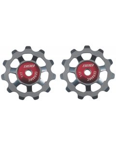 BBB BDP-22 AluBoys 11T Ceramic Jockey Wheels