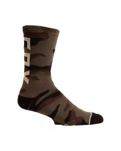 Fox Camo Cushioned Crew Socks