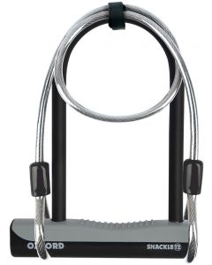 Oxford Shackle 12 Duo Cable & D-Lock