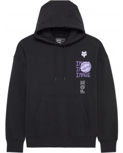 Fox Image Phantom Oversized Pullover Hoodie