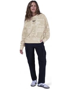 Fox Circa 74 Womens Oversized Crew Sweatshirt