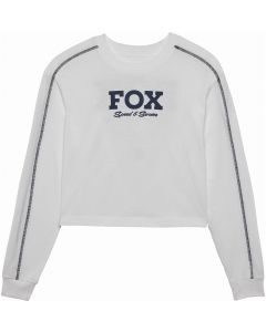 Fox Womens Speed & Service Long Sleeve Crop T-Shirt