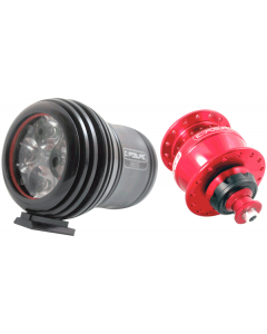 Exposure Revo Front LED Dynamo Light & Dynamo Hub