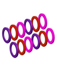 Magura MY2015 Caliper Cover Kit (12pcs) - Purple/Red/Pink