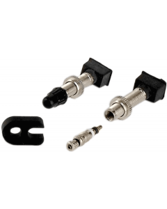 Effetto Tubeless Presta Valve & Key Kit