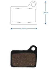 RWD R006 Deore M555/Nexave C901 Sintered Disc Brake Pads