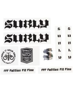 Surly Born To Lose Decal Set