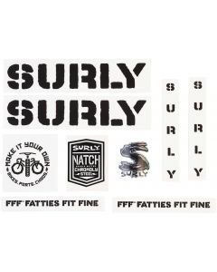 Surly Overspray Decal Set