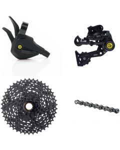 Box Four Wide Single-Shift 8-Speed E-Bike Groupset