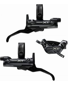 Shimano Deore XT BL-M8200 Disc Brake Lever With BR-M8220 Post Mount Caliper