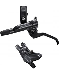 Shimano Deore BR-M6100 / BL-M6100 Brake Lever And Post Mount Calliper Set