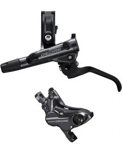 Shimano Deore BR-M6120 / BL-M6100 Brake Lever And Post Mount Calliper Set