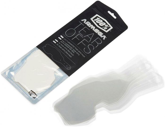 100% Armega Goggle Standard Tear Offs